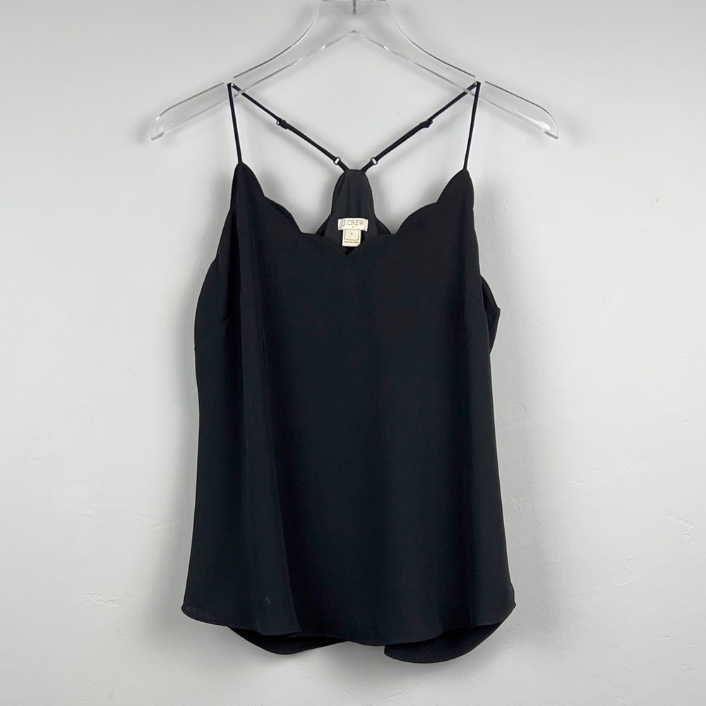 J Crew Scalloped Cami Top